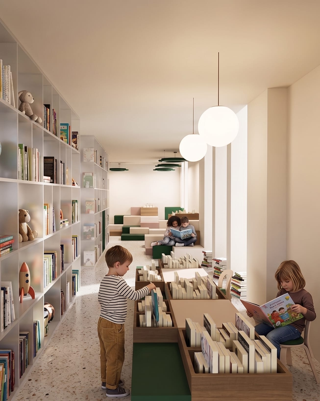 Bibliotheek Zottegem — detailopname