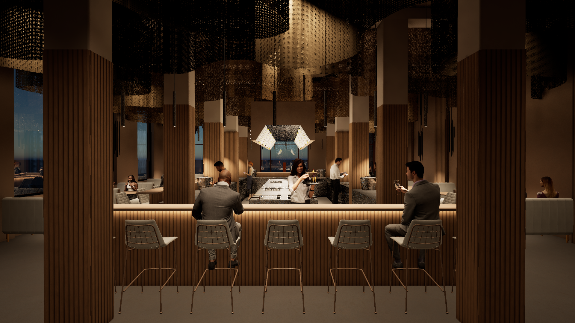 Nikkei Soiree — loungezithoek